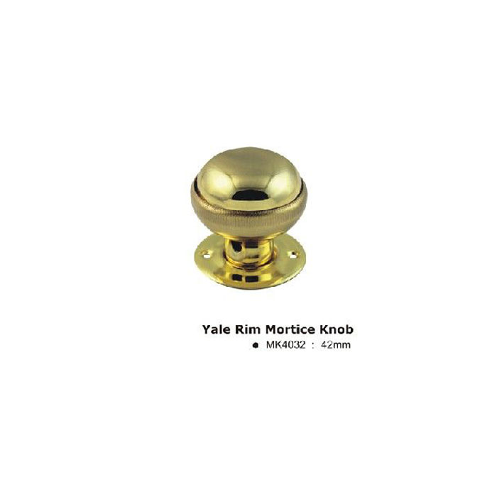 MK4032PB Yale Rim Mortice Knob