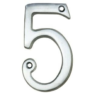 CARLISLE BRASS - N5SC-BP NUMERAL FACE FIX (NO: 05)