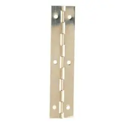 Carlisle Brass NPH1 Piano Hinge Nickel Plated - Pack of 50