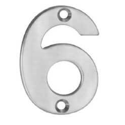 CARLISLE BRASS - N6CP-BP NUMERAL NO. 6