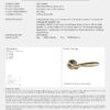 Old English York Lever Door Handle on Round Rose - Distressed Silver OE174DS