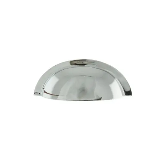 Old English Lincoln Solid Brass Victorian Knob 32mm on Concealed Fix - Polished Chrome OEC1232PC