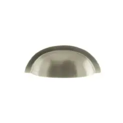 Old English Lincoln Solid Brass Victorian Knob 38mm on Concealed Fix - Satin Nickel OEC1238SN