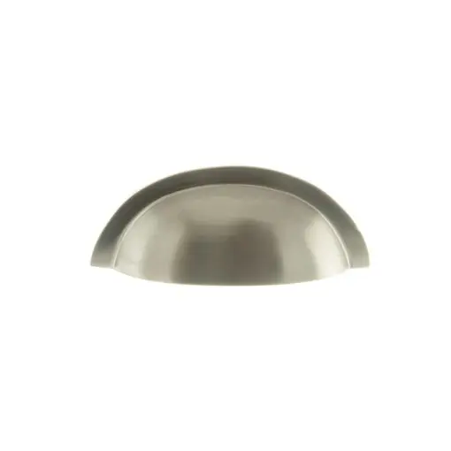 Old English Lincoln Solid Brass Victorian Knob 38mm on Concealed Fix - Satin Nickel OEC1238SN