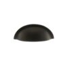 Old English Lincoln Solid Brass Victorian Knob 38mm on Concealed Fix - Urban Dark Bronze OEC1238UDB