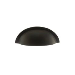 Old English Lincoln Solid Brass Victorian Knob 38mm on Concealed Fix - Urban Dark Bronze OEC1238UDB