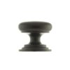 Old English Lincoln Solid Brass Victorian Knob 38mm on Concealed Fix - Urban Dark Bronze OEC1238UDB