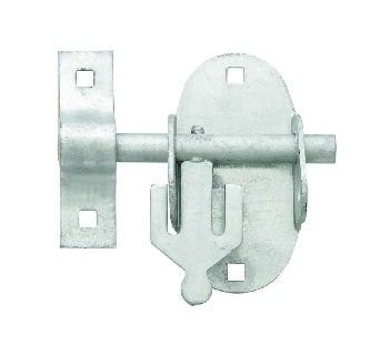 CARLISLE BRASS - OPB OVAL PADBOLT 102MM GALV