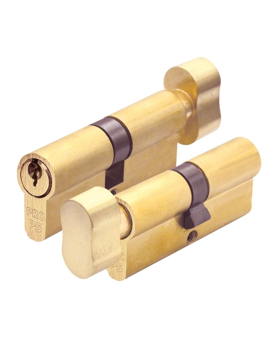 Zoo Hardware P5 70mm Cylinder and Turn Keyed to Differ Satin P5EP70CTSBE