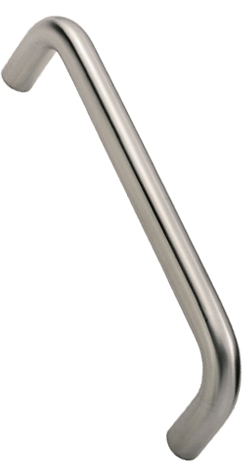 Eurospec D Pull Handles (Various Sizes), Satin Stainless Steel