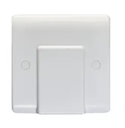 Eurolite Pl8220 Enhance White Plastic 20A Flex Outlet Plate