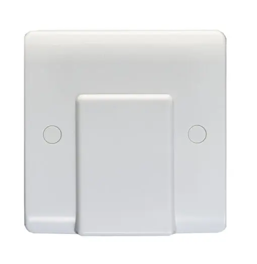 Eurolite Pl8220 Enhance White Plastic 20A Flex Outlet Plate