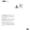 Alexander And Wilks Thumbtun & Release Plain On 50X6Mm Rose Matt Black AW791BL
