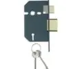 YALE P-M560-PB-67 - PM560 BS3621:2007 SASHLOCK 2.5