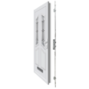 Yale Doormaster Professional Pvcu 35Mm Backset Multipoint Lock
