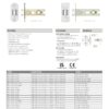 Zoo Hardware PRTL64FD-S-SSS Project Tubular Latch 64mm - UKCA/CE, Square Forend, Satin Stainless Steel