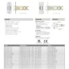 Zoo Hardware PRTL64FD-R-SSS Project Tubular Latch 64mm - UKCA/CE, Radius Forend, Satin Stainless Steel