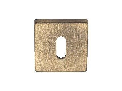 CARLISLE BRASS - QE003AB ESCUTCHEON - LOCK PROFILE ON CONCEALED FIX SQUARE ROSE BGO (BRUSHED BRONZE MATT) ARTQE