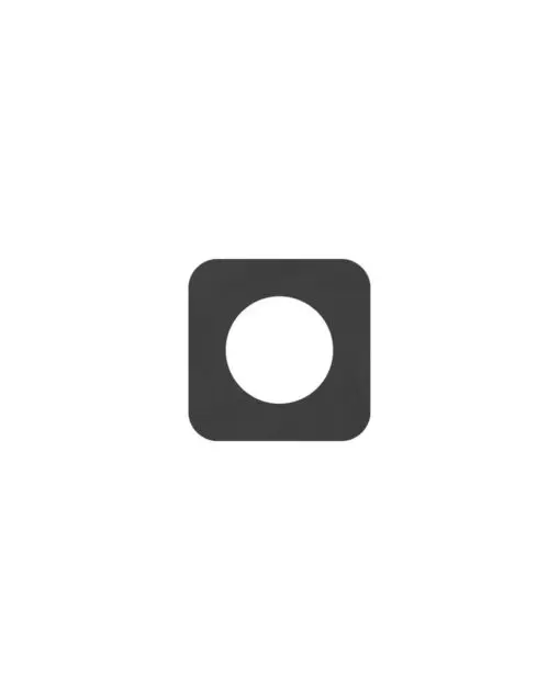 SQUIRCLE LEVER ROSE PACK- POWDER COATED BLACK
