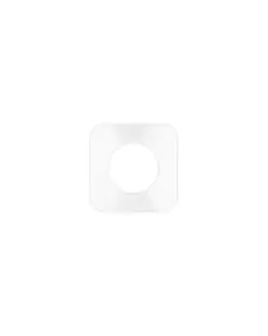 SQUIRCLE LEVER ROSE PACK- POWDER COATED BLACK