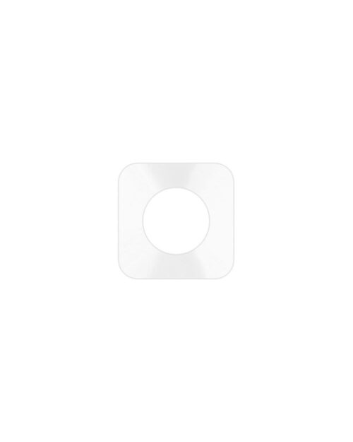 SQUIRCLE LEVER ROSE PACK- POWDER COATED BLACK