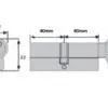 Yale 6 Pin Thumb Turn Euro Cylinder Door Lock 60/40mm (100mm) B-ET5535-PB