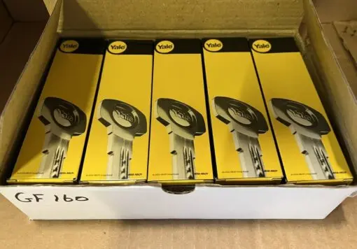 Yale 6 Pin Thumb Turn Euro Cylinder Door Lock 60/40mm (100mm) B-ET5535-PB