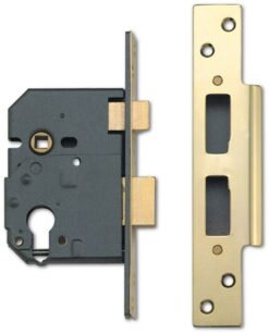 Yale Door Lock Case 3100 PB 64mm Euro (B-3100-PB-64) Mortice