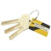 HS T/T Cyl TS007 1 Star 40/55 Nickel K/D 3 Keys