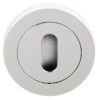 STATUS Euro Escutcheon on Round Rose - Matt Black S2ESCERMB