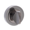 STATUS WC Turn and Release on Round Rose - Black Nickel