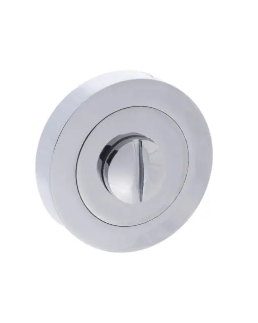 STATUS WC Turn and Release on Round Rose - Polished Chrome