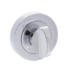 STATUS WC Turn and Release on Round Rose - Polished Chrome