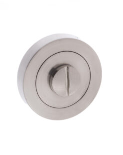 STATUS WC Turn and Release on Round Rose - Satin Nickel