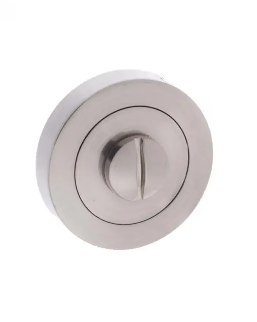 STATUS WC Turn and Release on Round Rose - Satin Nickel