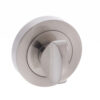 STATUS WC Turn and Release on Round Rose - Satin Nickel