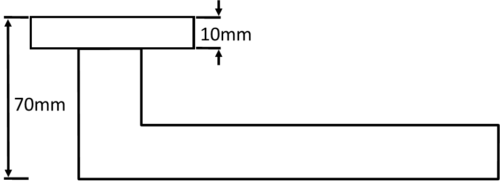 STATUS Colorado Lever on Round Rose - Polished Chrome