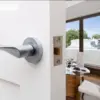STATUS Colorado Lever on Round Rose - Satin Chrome