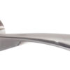 STATUS Colorado Lever on Round Rose - Satin Nickel