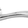 STATUS Texas Lever on Round Rose - Polished Chrome