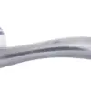 STATUS Texas Lever on Round Rose - Satin Chrome