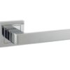 STATUS Montana Designer Lever on S4 Square Rose - Polished Chrome