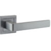 STATUS Montana Designer Lever on S4 Square Rose - Satin Chrome