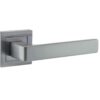 STATUS Montana Designer Lever on S4 Square Rose - Satin Chrome