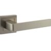 STATUS Montana Designer Lever on S4 Square Rose - Satin Nickel