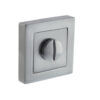 STATUS WC Turn and Release on S4 Square Rose - Satin Chrome
