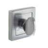 STATUS WC Turn and Release on S4 Square Rose - Satin Chrome