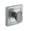 STATUS WC Turn and Release on S4 Square Rose - Satin Chrome