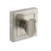 STATUS WC Turn and Release on S4 Square Rose - Satin Nickel