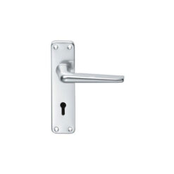 CARLISLE BRASS - SAA21-BP ALUMINIUM LEVER ON BACKPLATE - LOCK 57MM C/C